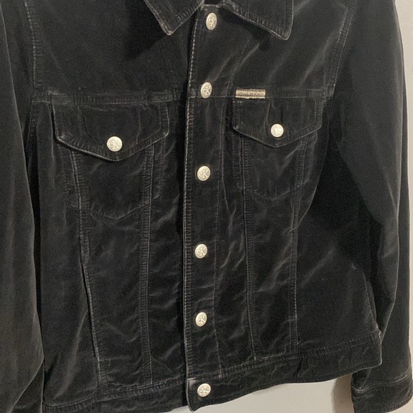 Calvin Klein Jeans Velour Jacket - Picture 5 of 9